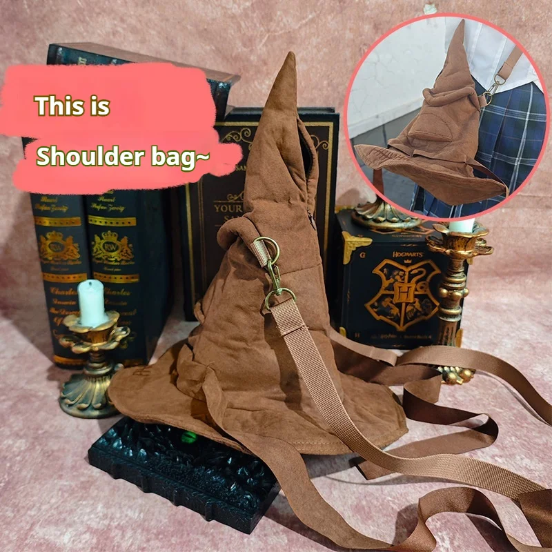 Neue Modische Film-Hexenhüte Anime Schultertasche Klassifizierungshut Halloween-Party-Requisiten Verkleidungstasche Geschenk