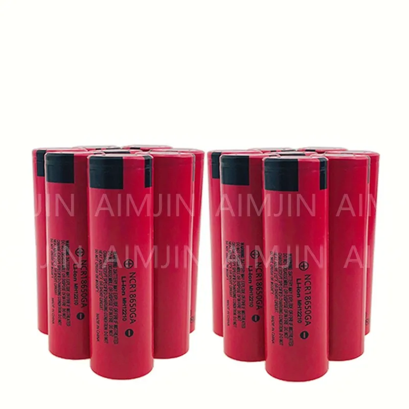 3.7V 18650 3500 mAh Llithium-Ion NCR18650GA Rechargeable Multifunctional Battery+Charger