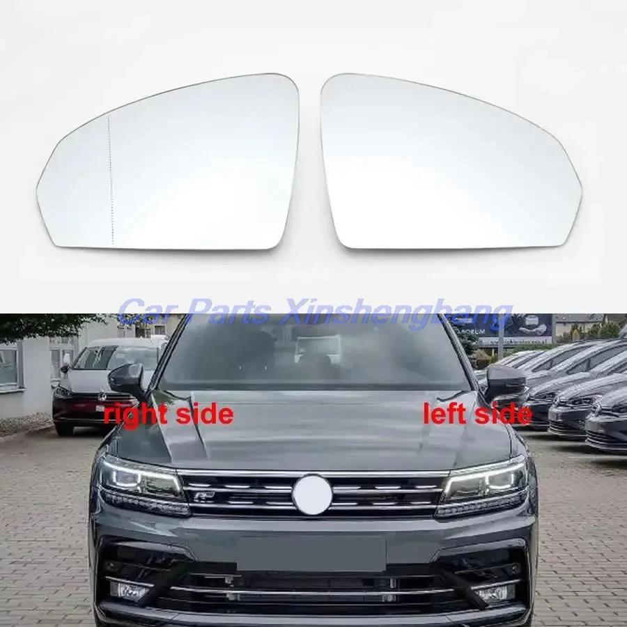 

For Volkswagen VW Tiguan L / Tharu 2019 2020 2021 2022 Car Rearview Mirror Lenses Exterior Side Reflective Glass Lens Heating