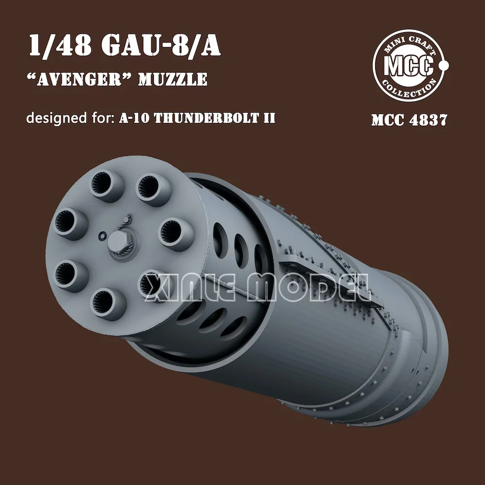 

Запасные части для 3D-печатной модели MCC 4837 1/48 A-10 GAU-8 мусоль «Авenger»