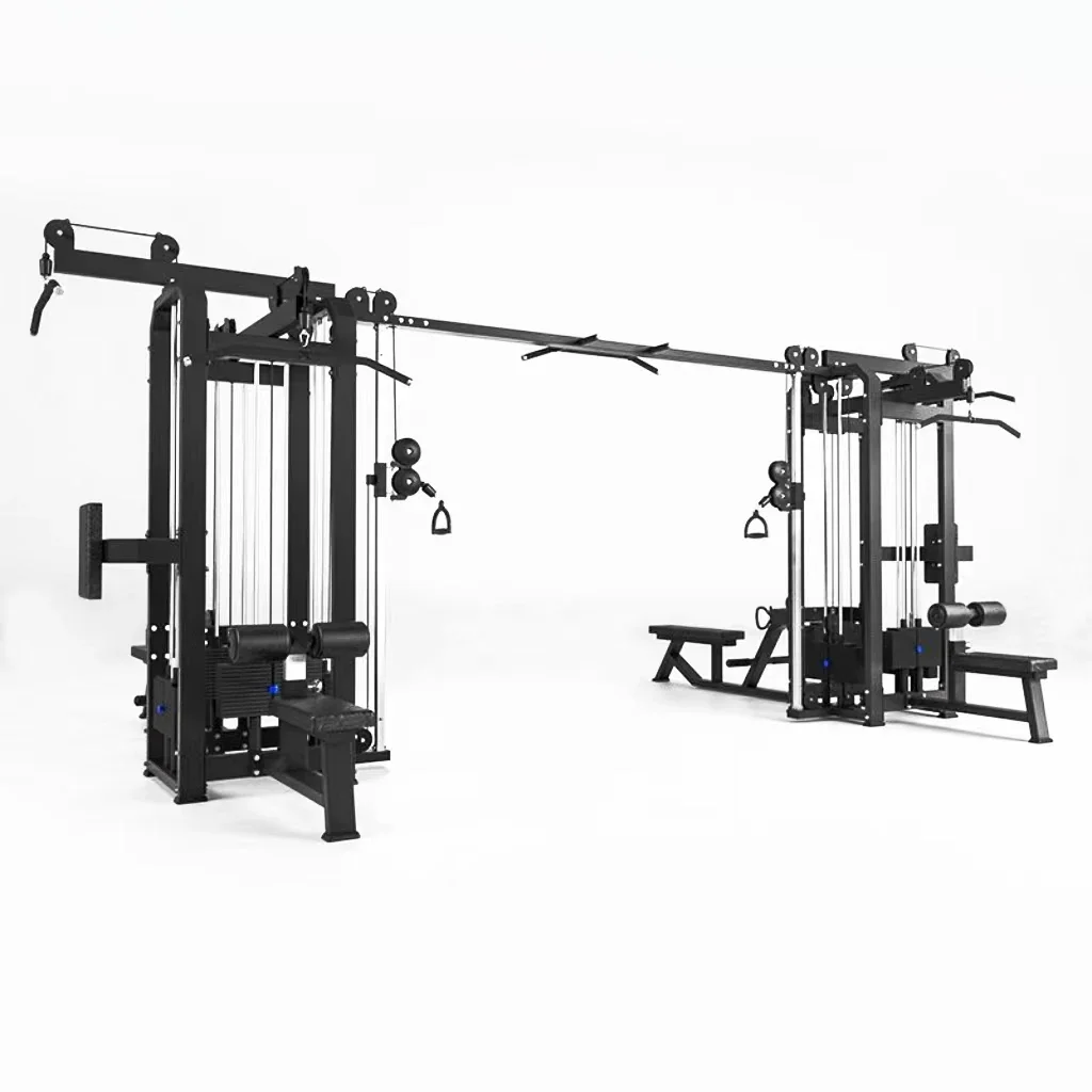 

Cable Power Rack Multi Jungle 8 Station Machine Hot Sale Commercial Gym Fitness Equipment Multi-Functional Trainer