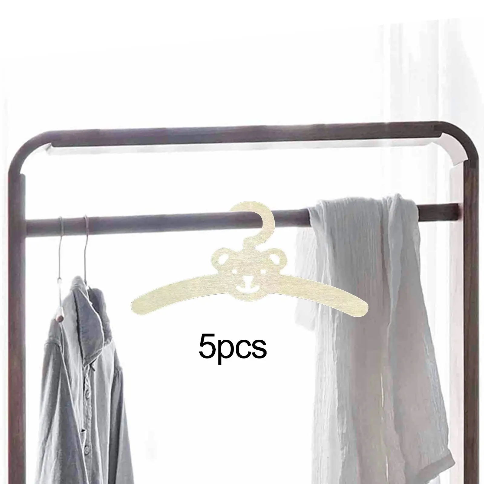 5x Baby Clothes Hangers Kids C - Baby Clothing Hanging Rack 评论和价格