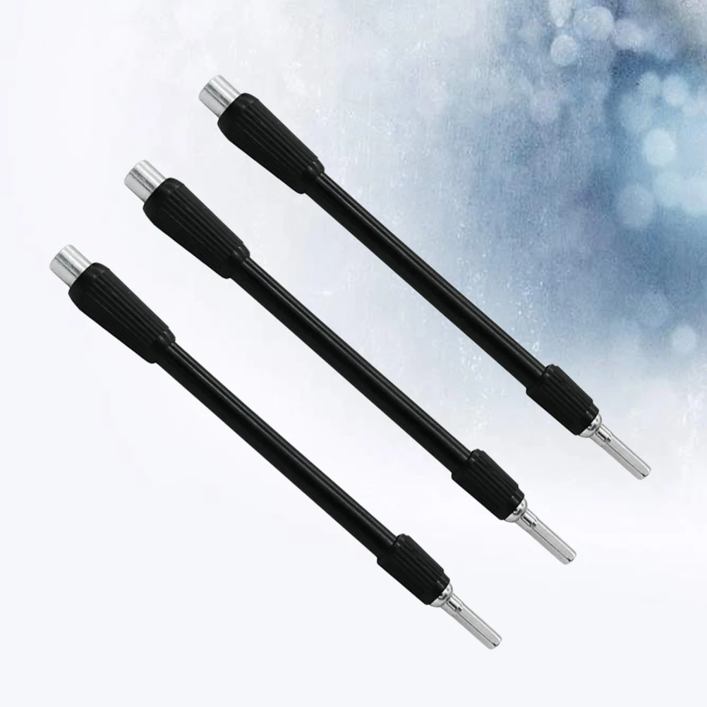 

3 Pcs Extended Pipe Connection Shaft Drill Bit Extension Flexible Screwdriver Electric
