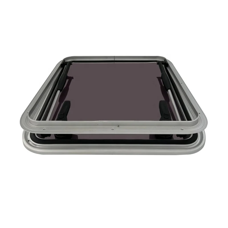 Customized Marine Boat RV Skylight Escape Hatch Window Aluminum Yacht Deck Hatch