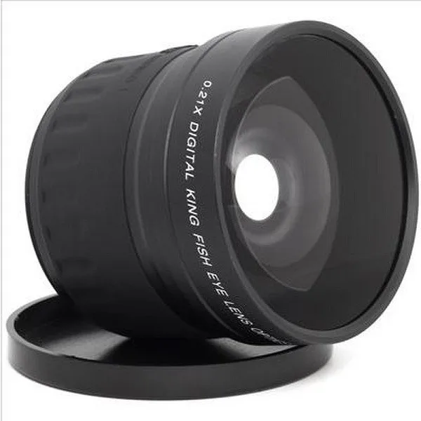 58mm 0.21x Wide Angle fisheye LENS for 58 mm 0.21 canon 600d 60d nikon d90 d300 pentax sony DSLR/SLR Digital Camera