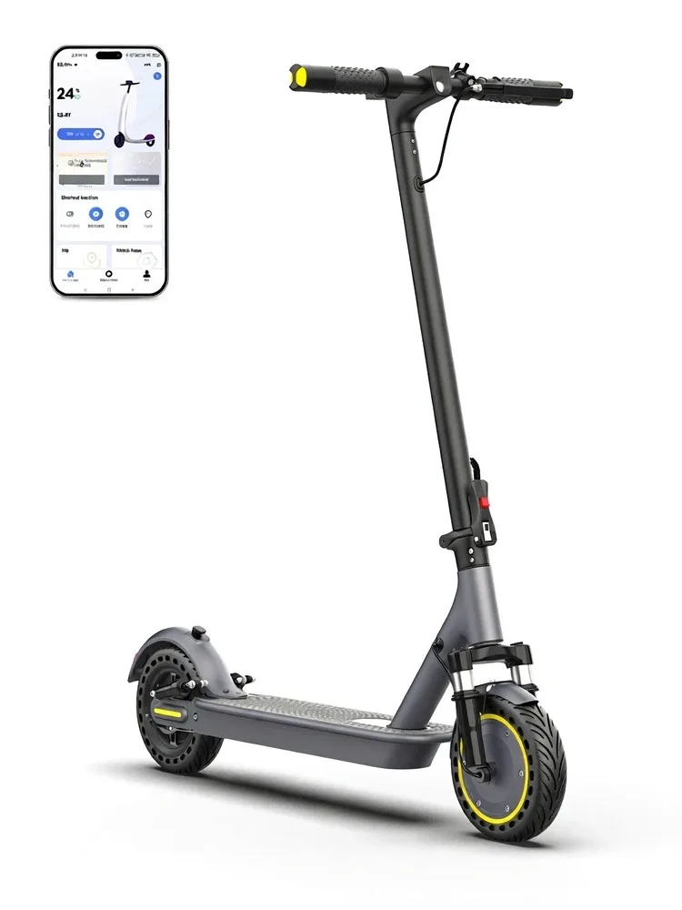 JUICEASE AP07PRO Elektroroller für Erwachsene 2026 NEU LED-Blinker Doppelte Stoßdämpfung E-Scooter 8,5 Zoll Vollgummireifen Tragbarer Elektroroller