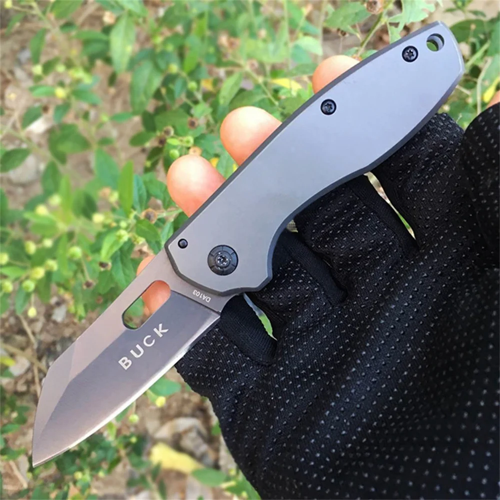 High Quality BK DA103 Outdoor Stainless Steel Folding Knife Camping Survival Defense Portable Wilderness Knives Pocket Tool