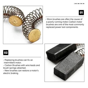 Bosch için en çok satılan 12 fırça karbonu - №6