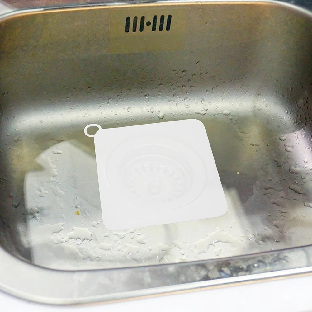 

2pcs Floor Cover Toilet Drain Coversilicone Odor Blocking Mesh Filter For Kitchen Bathroom Bathtub Drain Catch Hair Food Waste