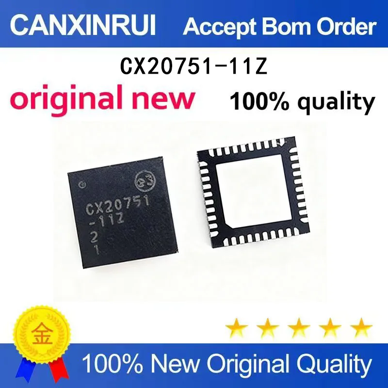 

(5 Pieces) Brand new original CX20751-11Z CX20751 QFN CX20751-21Z imported original