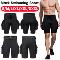 Scuba Diving Tech Pants 3mm & 2 Large Pocket Neoprene Wetsuit Short Wetsuit Shorts Pants for Swimming Surfing Snorkeling Diving
