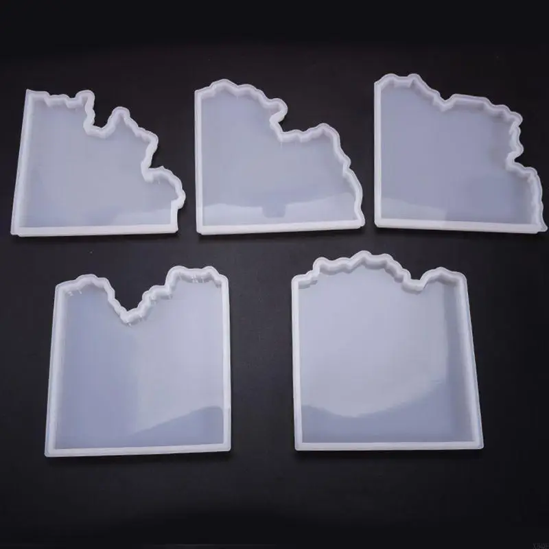 

Crystal Epoxy Resin Mold Irregular Casting Silicone Mould Handmade DIY Crafts Decorations Making Tools