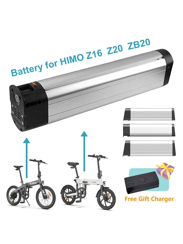 36V 48V Opvouwbare Elektrische Fiets Batterij 10ah 12ah 13ah 14ah Vervangen Upgrade Voor HIMO Z16 Z20 ZB20 opvouwbare Ebike Batterijen - afbeelding 2