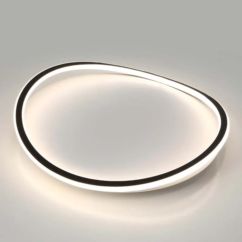 Plafonnier LED au design moderne, luminaire décoratif d'intérieur, idéal pour un salon, une salle à manger, une chambre d'enfant ou un hall d'étude