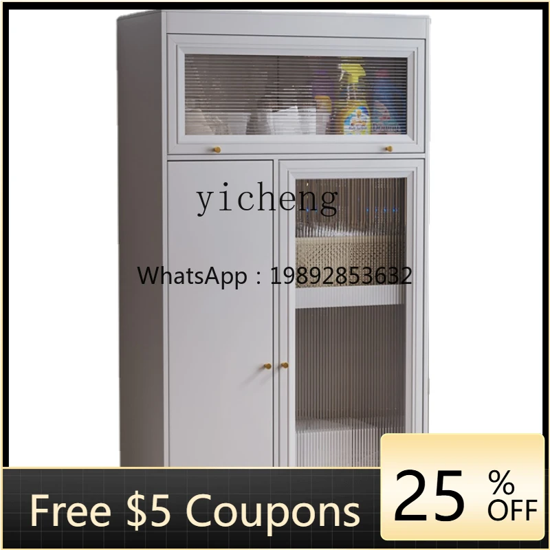 

Zk Simple Housekeeping Cabinet Sanitary Mop Storage Cabinet Sweeping Robot Storage Cabinet