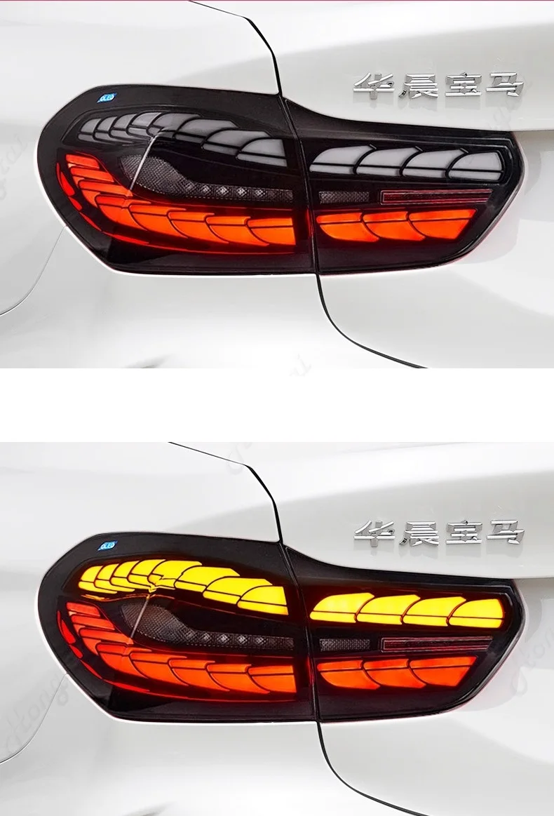 Pair Taillight assembly For 2016 2017 2018-2021 BMW 1 Series F52 brake lights, reverse the lights，turn signal Stop turn signal