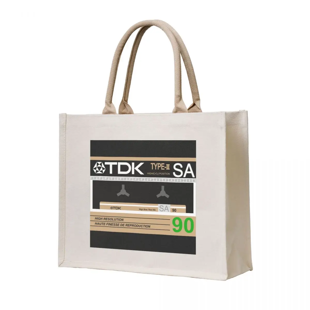 

SA90 Cassette Tape Tote Bag shopper bag women canvas Canvas bag for women women