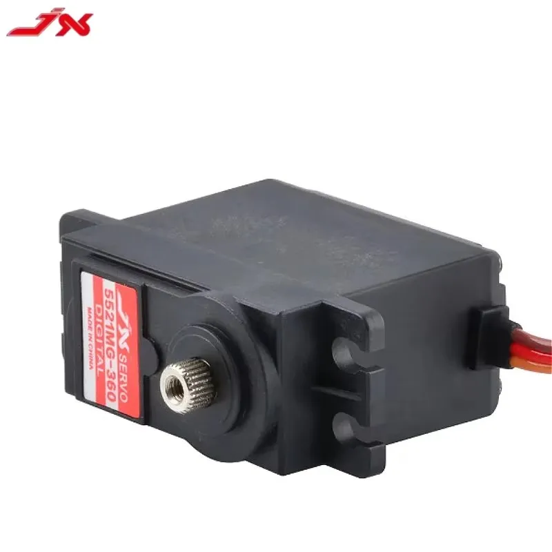 เจเอ็กซ์ เซอร์โว PDI-5521MG-360 360 ° 20กก.พวงมาลัยเกียร์โลหะดิจิตอลCore Servoแรงบิดสูงสําหรับ1/10 1/8 RCรถหุ่นยนต์RCรุ่นDIY