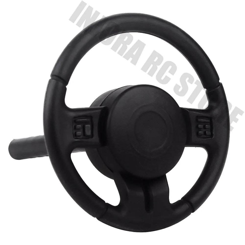 1PCS Plastic Steering Wheel for 1/10 RC Crawler Car Axial WRAITH SCX10 D90 D110 TRX4