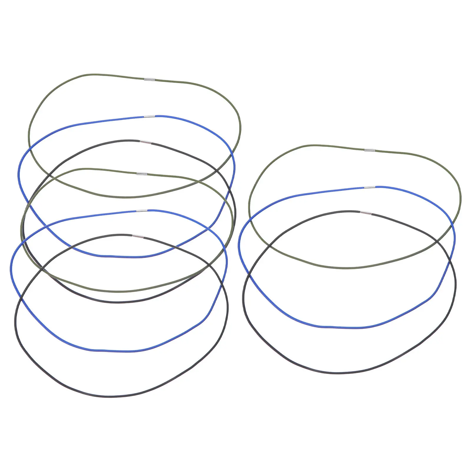 

9Pcs Garbage Can Bands Elastic Trash Bag Stabilizing Rubber Bands Universal Bag Kitchen Office Outdoor