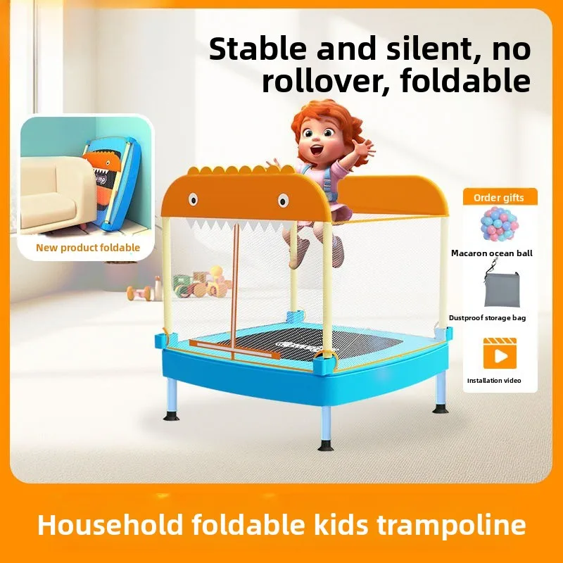 

Складной квадратный батут, домашний семейный батут, детский домашний ненадувной