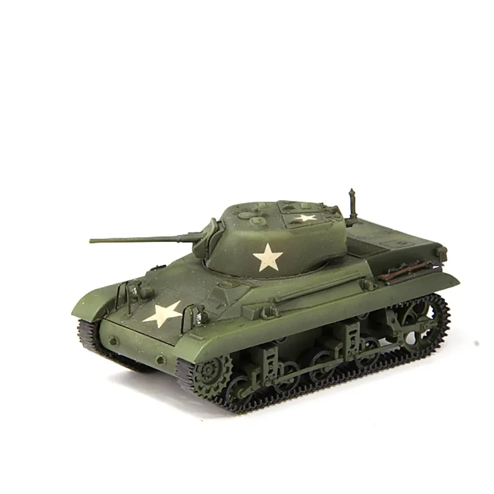 2024 New Hot Sale 1/72 Scale American M22 Cicada Tank Standard Airborne Tank Model Simulation Finished Collection Gift Toys