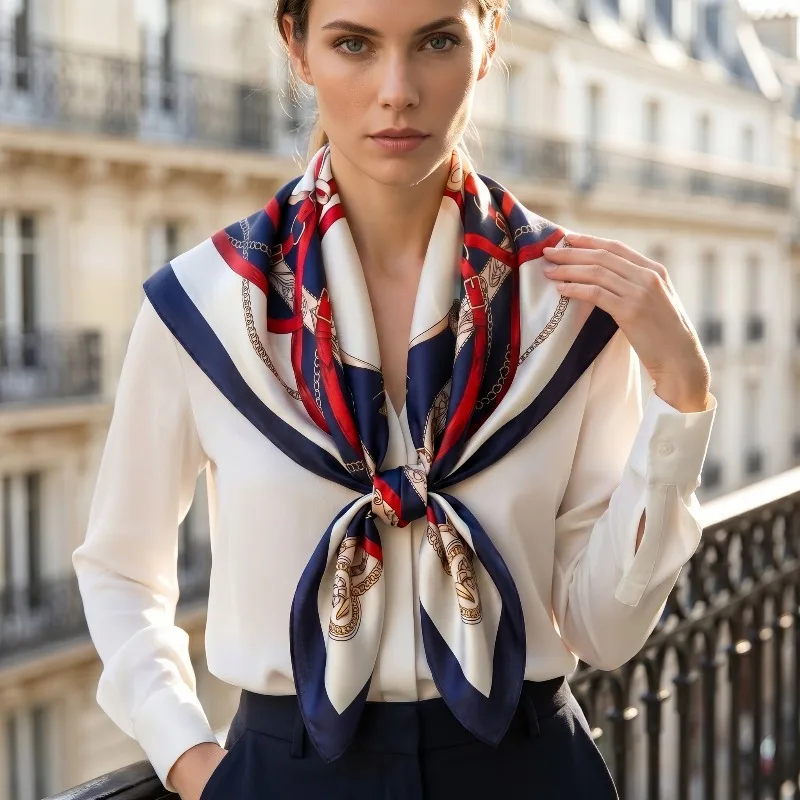 100% Mulberry Silk Scarf 35