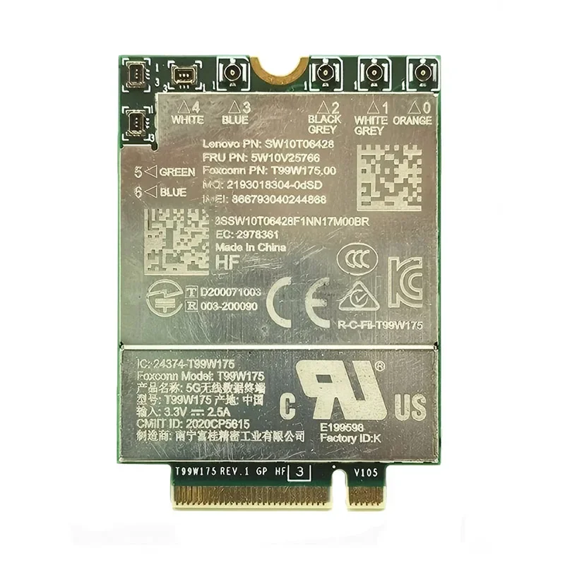 foxconn-t99w175-fru-5w10v25766-5g-nr-m2-module-for-ideapad-yoga-5g-14q8cx05-flex-5g-14q8cx05-laptop