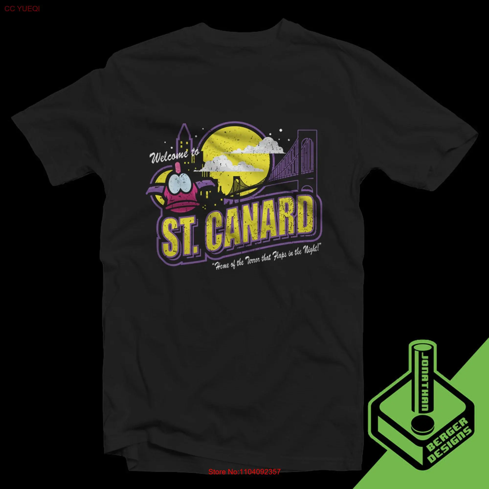 Welcome to St Canard T Shirt long or short sleeves