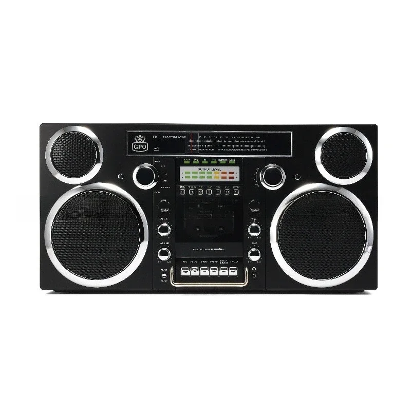 

Vintage era tape recorder, radio speaker CD multi-function high power Bluetooth speaker, outdoor HIFI heavy bass