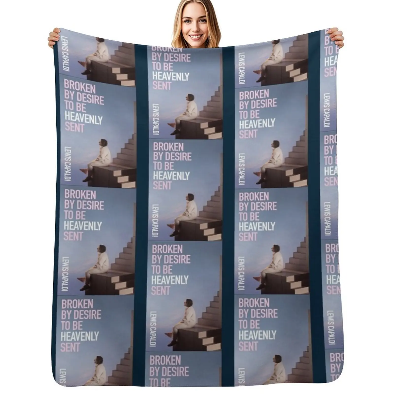 Lewis Capaldi Broken Desire Throw Blanket Camping Designers Nap Sofa Quilt Loose christmas gifts Blankets