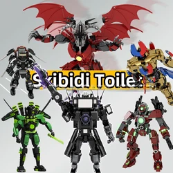 Skibidi Toilet Ski Titans Speakerman Titans Cameraman TV Man G Man Clockman Skibidi Toilet  Building Blocks Toys Gifts For Kids