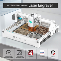 WindDraumr Laser Engraver 3W 5W 10W 1064nm IR Laser Engraving Machine For Metal Wood Leather DIY Laser Cutter Tool CNC Machine