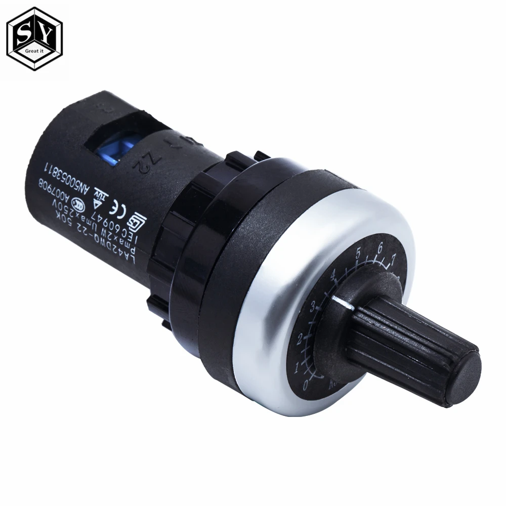 PIH PC16IP06223A - Drehpotentiometer, 22 kOhm, linear, 6 mm online PIH PC16IP06223A - Drehpotentiometer, 22 kOhm, linear, 6 mm online