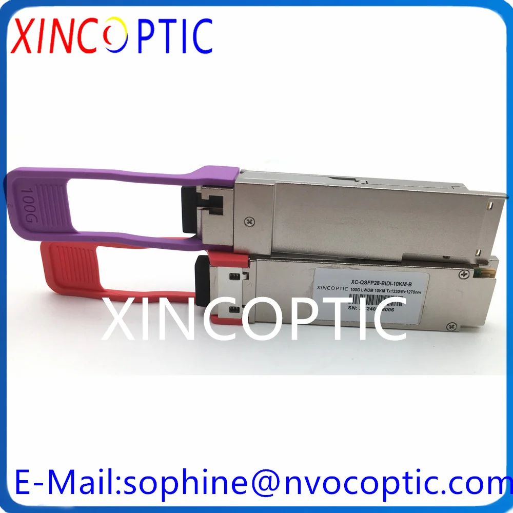 Imagem -02 - Transceptor Óptico Cisco para Huawei e Switch 100g Opt4 sm Bidi Qsfp28 Lr1 Pam4 10km Eml Mais Pin Modo Único Simplex lc