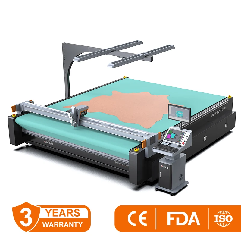 Borsa in pelle CNC che fa macchina da taglio Bracciale in pelle Macchina da taglio piatta femminile Borsa in pelle Macchina da taglio CNC retrò
