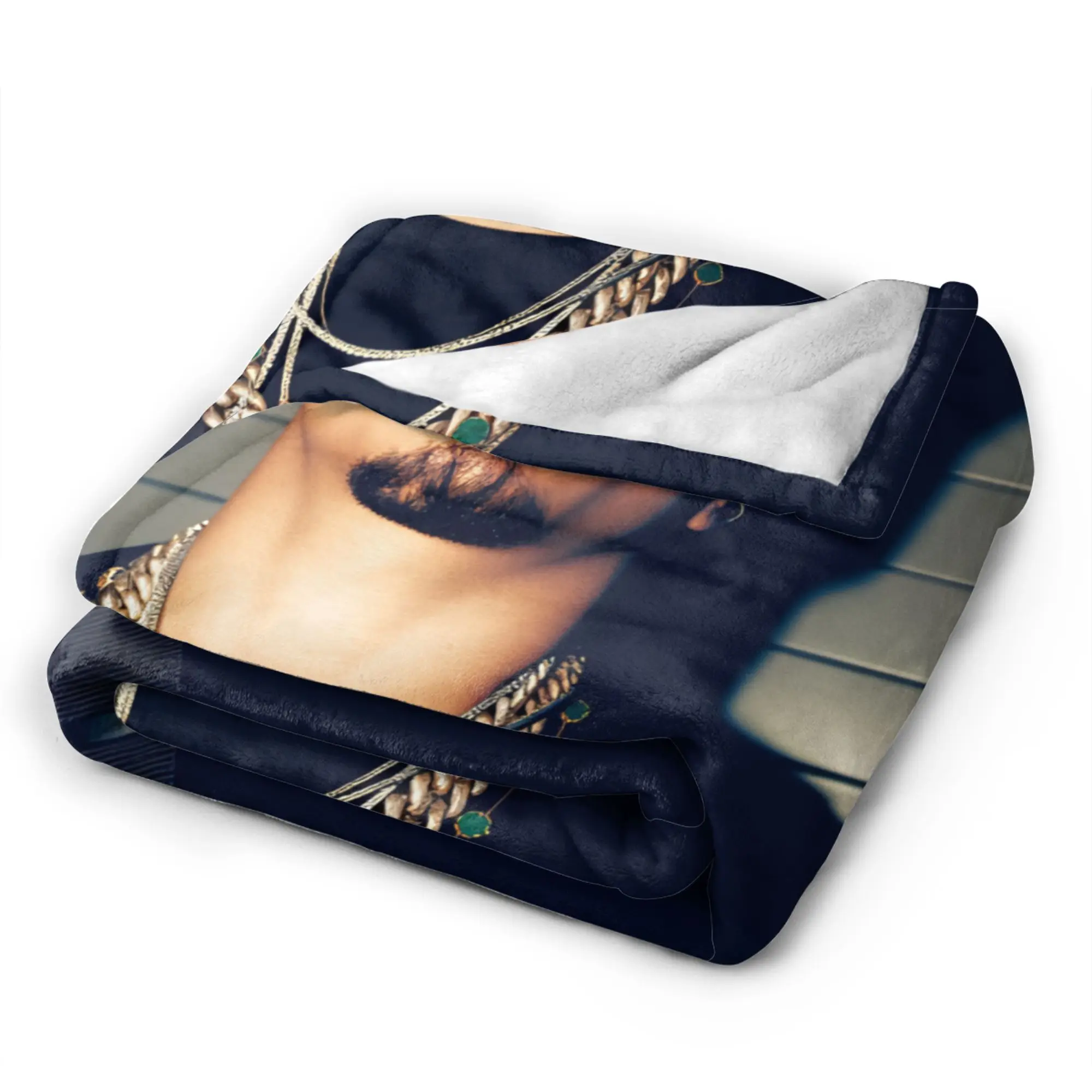 Omar Courtz Plush Blanket Children  Flannel Throw Blanket For Bedroom Soft Custom Quality Bedspread Birthday Present
