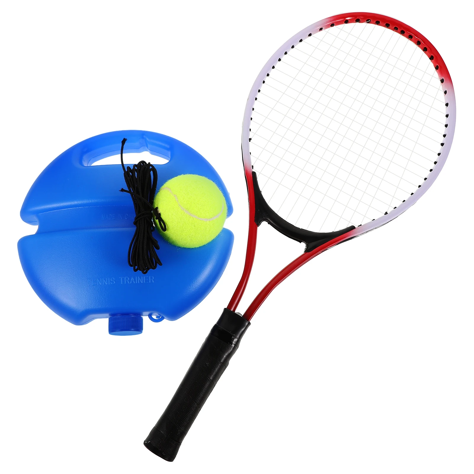 

1Set Tennis Training Tools Portable Durable Practical for All Ages Indoor Outdoor Practice Equipment Tennis Trainer for