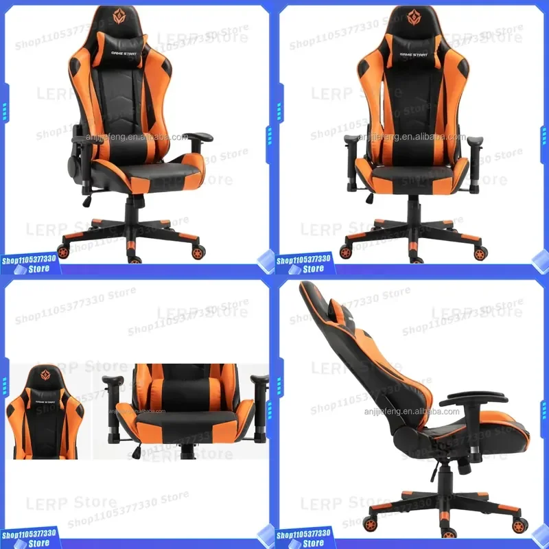 Ergonomic Racing Game Chair for Office Computer Video Gaming Seat High Back Support Comfortable Desk Chair for Home Use High