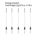 5pcs 21g