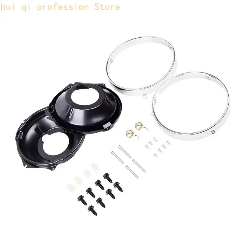 Scheinwerfermontage-Hardware-Kit mit 7 Zoll Durchmesser, Eimergehäuse und Halterungen H8WE – Detail 6