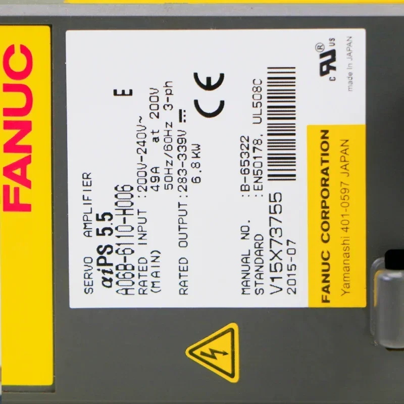 FANUC Servo Driver A06B-6110-H006 Amplifier Module for CNC System