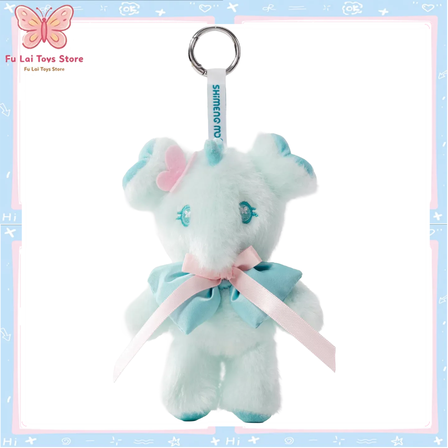 

Authentic Baku Plush Keychain Cute Dream Eating Monster Plushie Bag Charm Girl‘s Purse Decoration Children's Day Gift In Stock