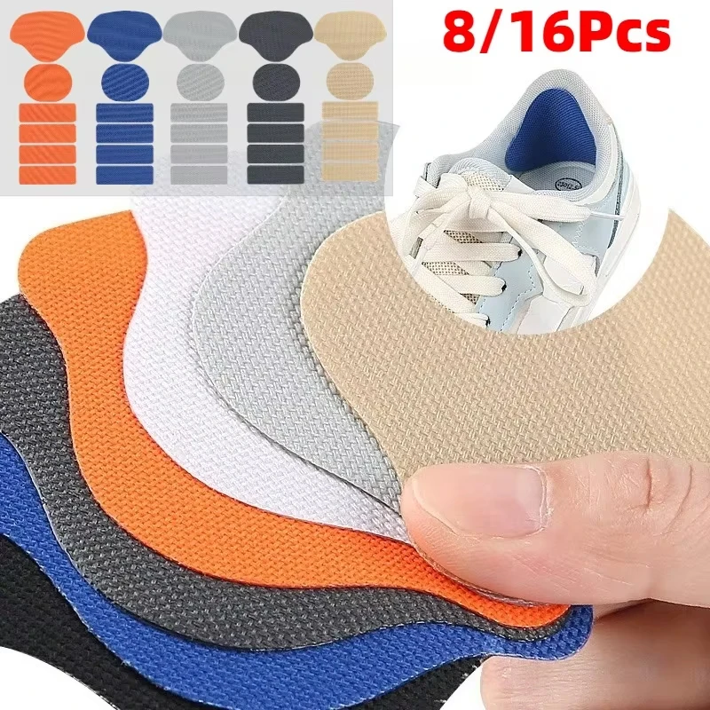 Sneakers Heel Repair Shoe Side Damage Lining Patch Sticker Shoe Heel Wear Repair Patch Suitable for A Wide Range of Shoes