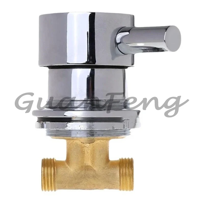 Shower Room Mixing Valve Faucet Accessories Hot and Cold Water Switch Controller Bathroom Stall Regulator