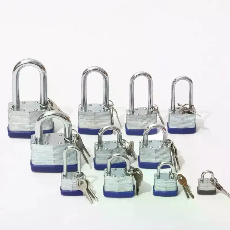 【New】1Pcs Warehouse Car And Ship Lock Thousand Layer Lock Long/Short Beam Industrial Engineering Outdoor Waterproof Padlock