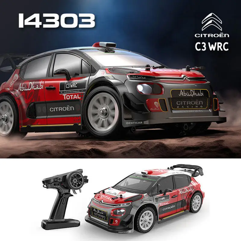 MJX 14303 1/14 Drift Car Rally Racing Flat Run Brushless Remote Control Car RC Professional High Speed Off Road Vehicle Boy