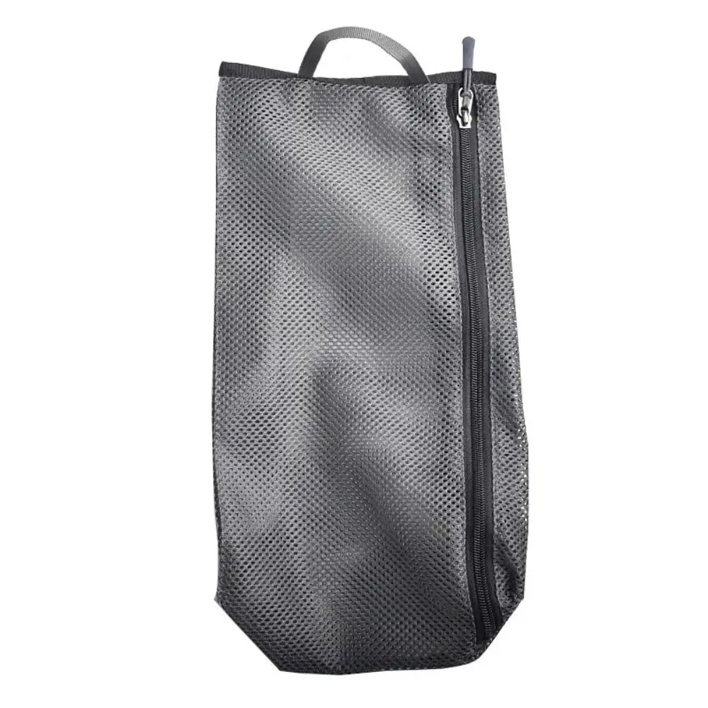 Bolsa de malla para zapatos con cremallera suave, bolsa de almacenamiento multiusos transpirable para natación, bolsa de buceo Visible para deportes al aire libre