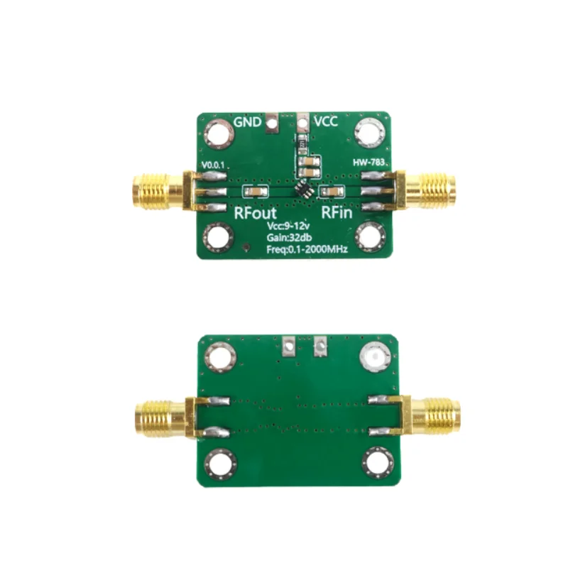 Genuine Product 0.1-2000MHz Low Noise Amplifier LNA 30dB Gain, RF Signal Booster for RTL-SDR HackRF ADS-B Ham Radio Receiver