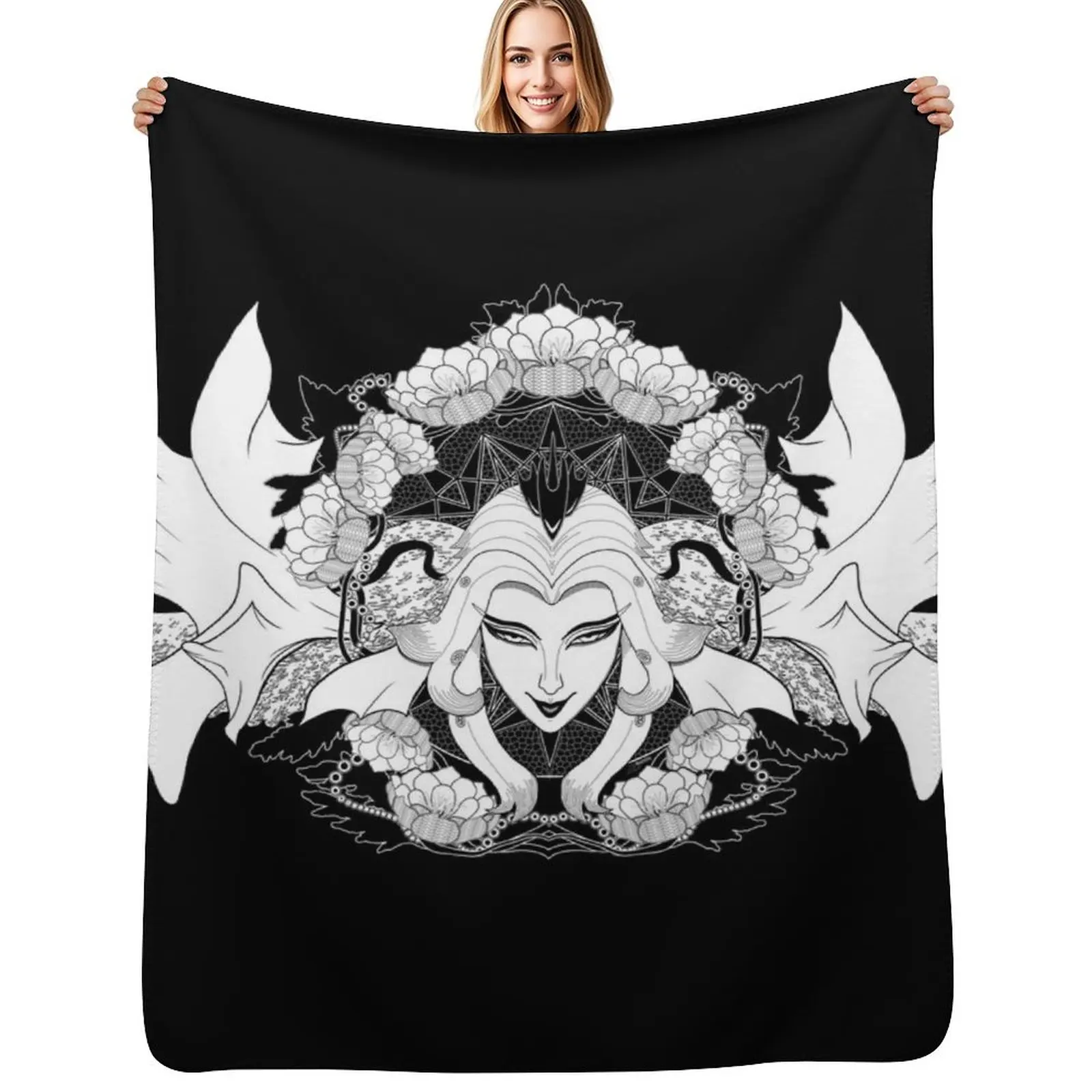 Hydaelyn, Will of the Star - FFXIV - Light Magic Throw Blanket Luxury Brand Softest Cute Heavy Soft Beds Blankets